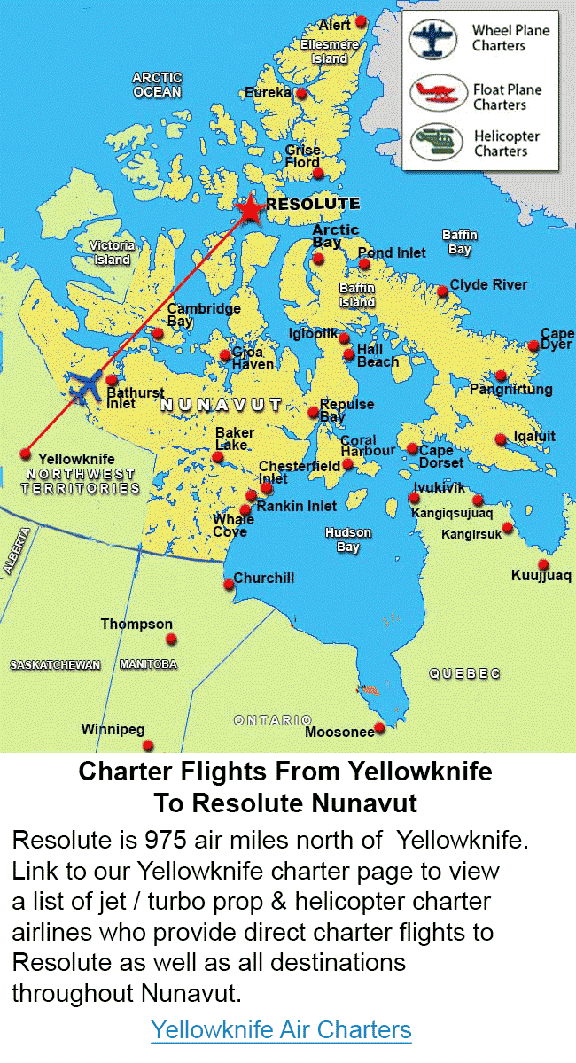 Flight from Yellowknife